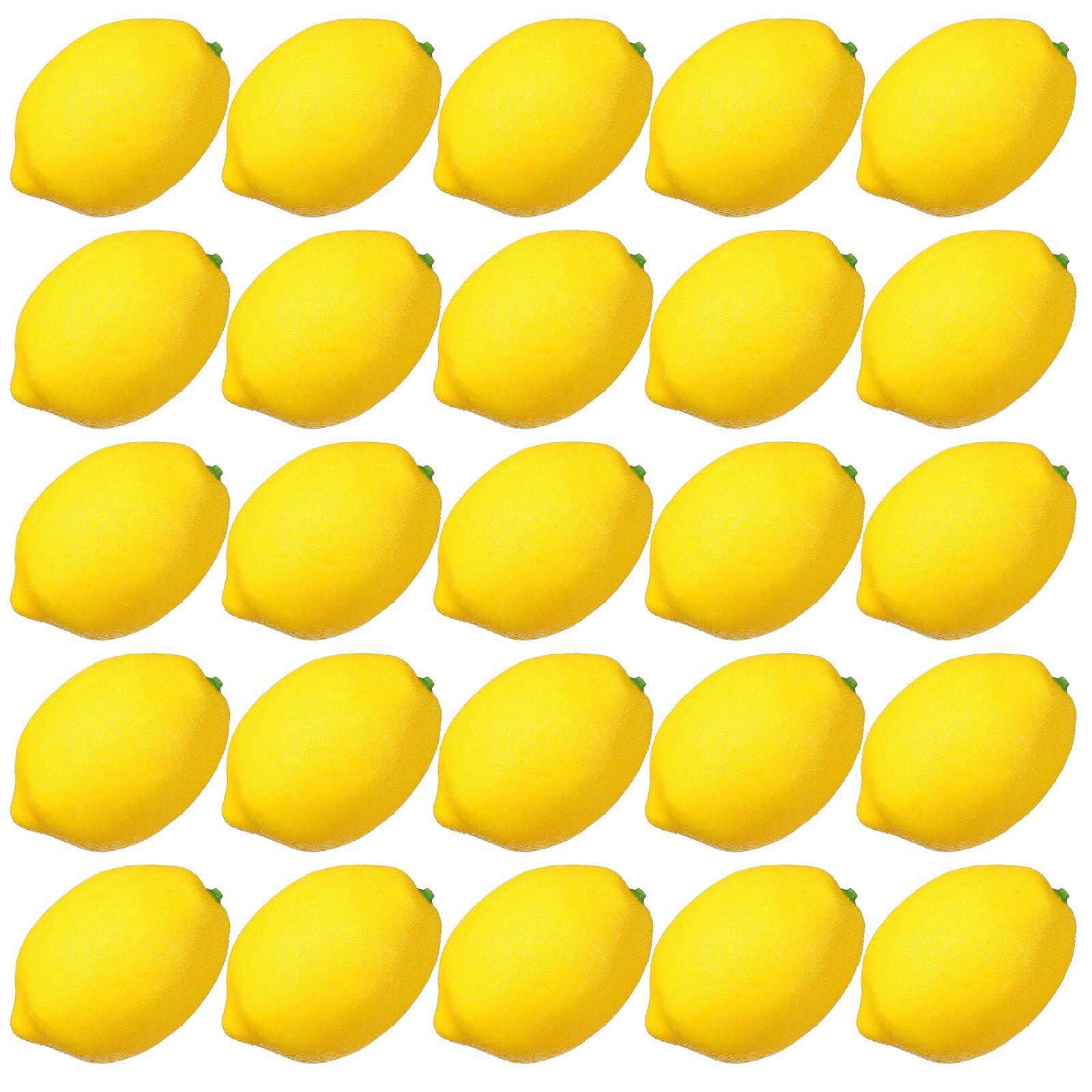 Photo 1 of MAQUITA 25 Artificial Lemons Artificial Fruits Fake Lemons Lifelike Lemonade Simulation Party Kitchen Table Summer Decorations Vase Filler Photographic Props