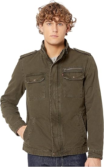 two pocket military jacket
