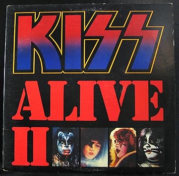 Kiss Kiss Alive Ii Lp Vinyl Record Amazon Com Music