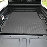 Nilight 8FT Truck Bed Rubber Mat Heavy-Duty Universal Fit for Ram Ford | 1/4 Inch Thick Rubber, 4 x 8 FT, Trim-to-Fit Design, Anti-Slip, Durable &amp; Weathertech, Long to Last