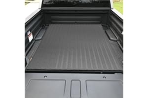 Nilight Heavy-Duty Truck Bed Mat Utility, Extra-Thick 4' x 8' Rubber Mat, Tough and Durable, Anti-Slip & Weathertech, Easy to Cut, Trim-to-Fit Design