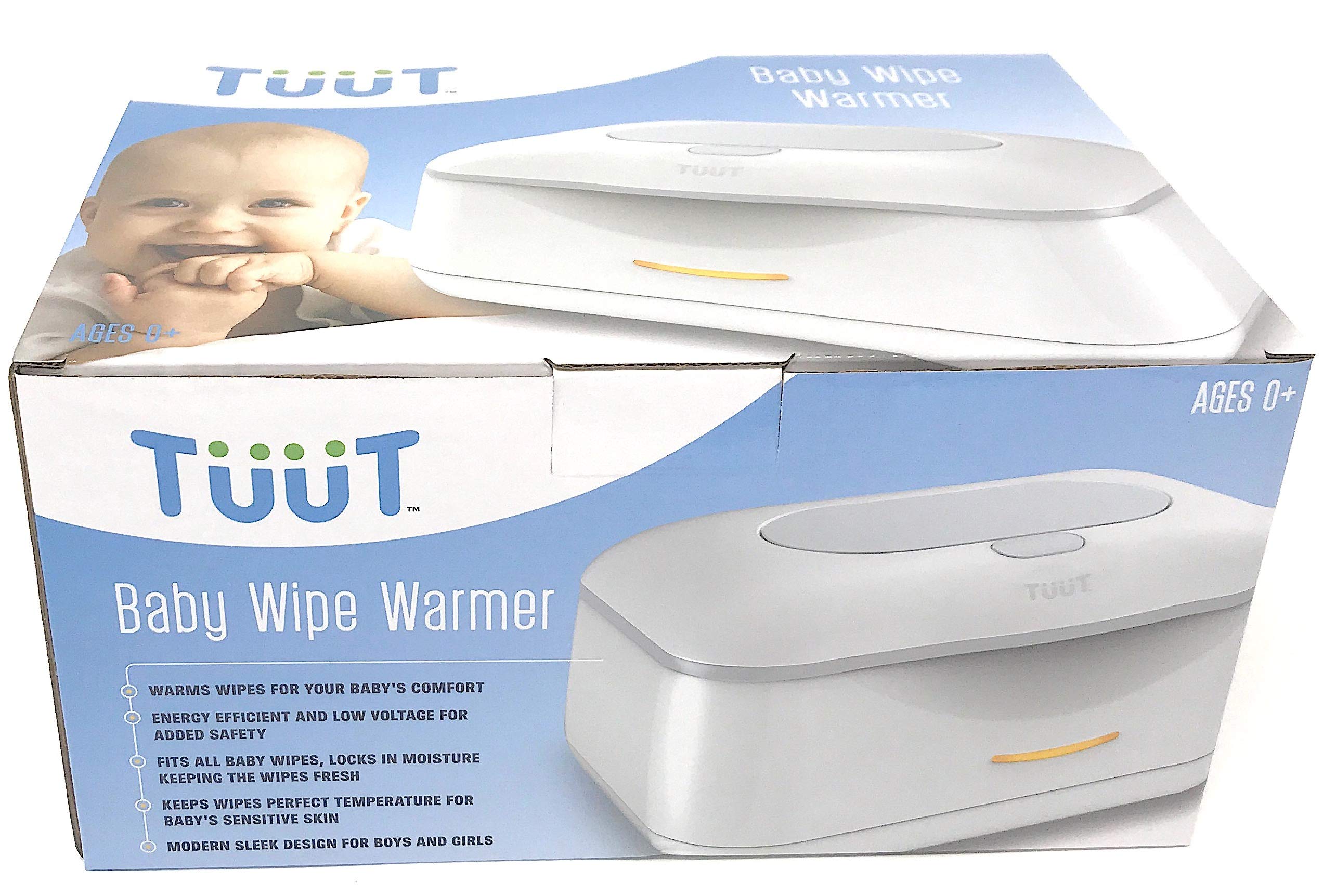 Baby Wipe Warmer & Wipes Dispenser Sleek Diaper Wipes Holder for Boys