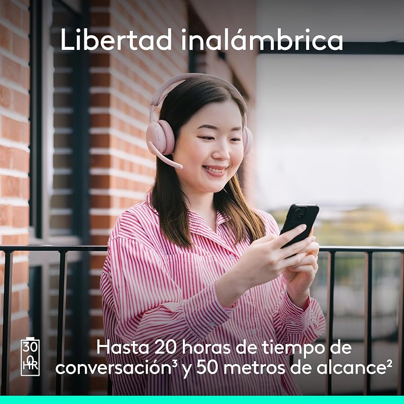 Zone Wireless 2 ES - Auscultadores sem fios - Rosa