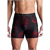 Under Armour mens Performance Tech Mesh Graphic 6" Boxer Briefs