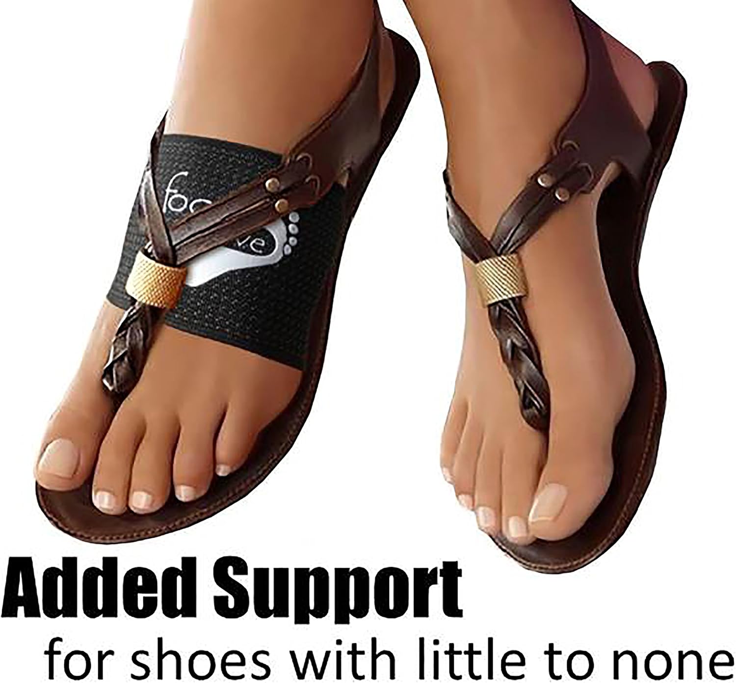 Foots Love- Compression Arch Support Sleeves for Plantar Fasciitis. The Original Nano Sock Copper Bandage. Guaranteed Top Quality. Avoid The Pain.: Health & Personal Care