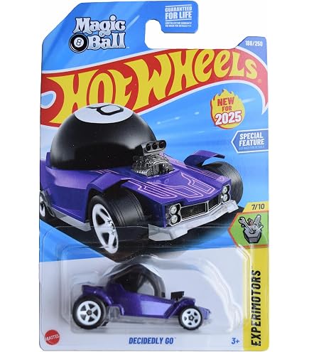 Hot Wheels Decidedly Go, Experimotors 7/10 [Purple/Black Magic