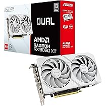 ASUS Dual Radeon™ RX 9060 XT 16GB GDDR6 White Edition (PCIe 5.0