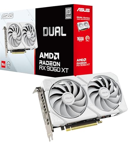 ASRock Radeon RX 9060 XT Steel Legend 8GB GDDR6 OC Graphics Card