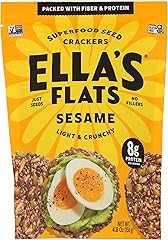Ella's Flats Sesame Crisp, 4.8 OZ