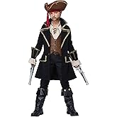 Child Deluxe Pirate Captain Costume