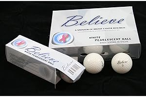 Founders Club Believe Ladies Pearlescent Golf Balls - Three Dozen