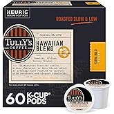 Tully's Coffee Hawaiian Blend, Keurig Single Serve K-Cup Pods, Medium Roast, 60 Count, (6 Packs of 10)