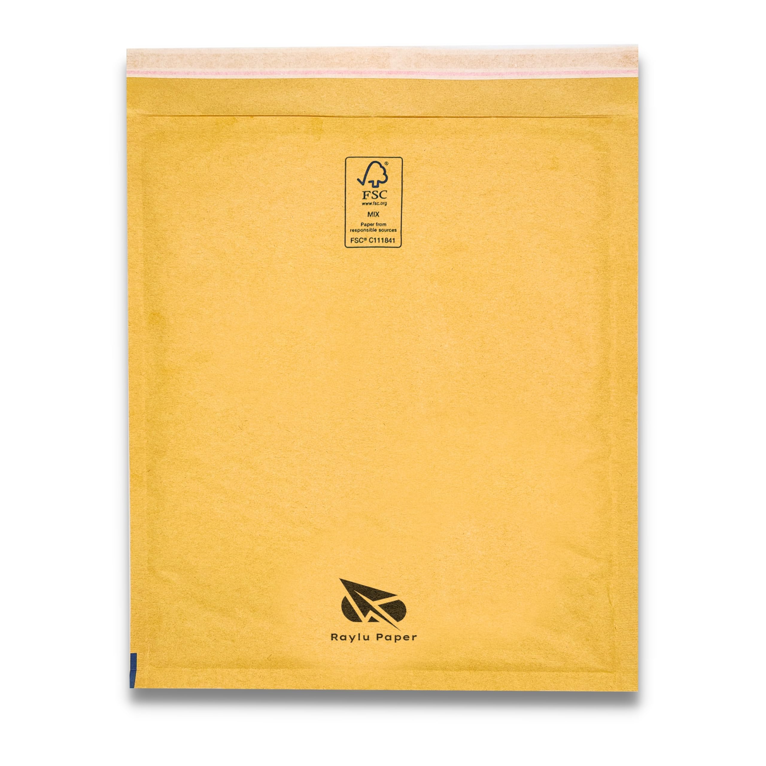 Raylu Paper® - Pack of 10 Kraft Bubble Padded Envelopes with Self-Seal Seal, Kraft Padded Envelopes for Mailing Brown 10 Units (220x260mm)