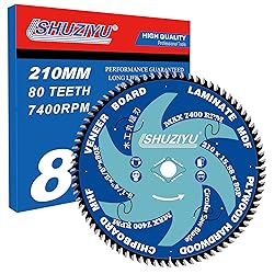 LSHUZIYU 8-1/4"(210MM)-80T, Super Thin Kerf