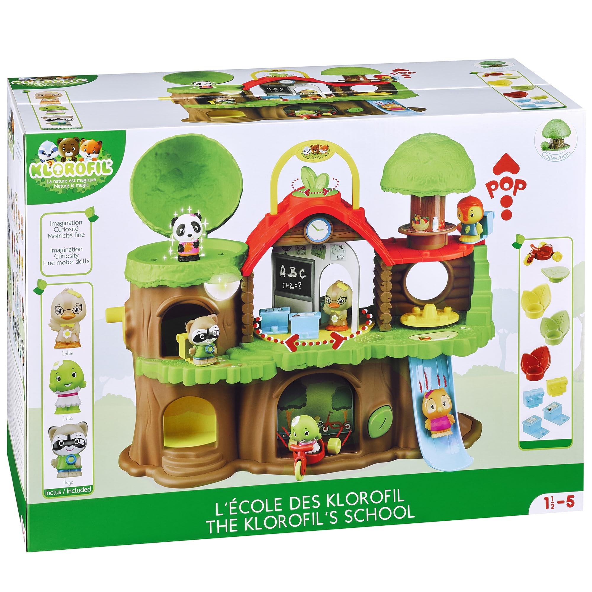 Klorofil 700212 – School (3 Characters)