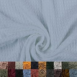 Texco Inc 59" Wide Rayon Spandex Waffle Open Knit