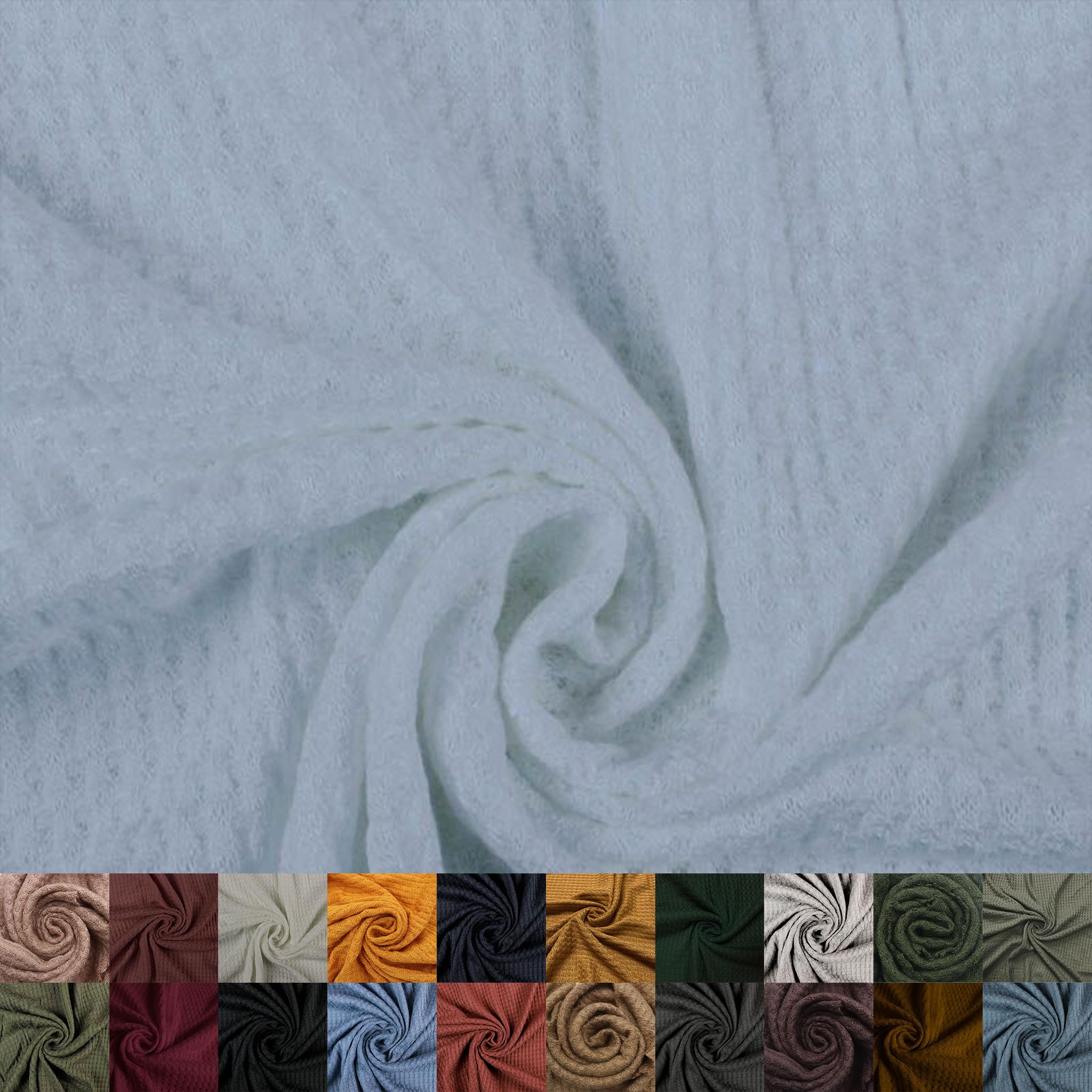 Texco Inc 59" Wide Rayon Spandex Waffle Open Knit