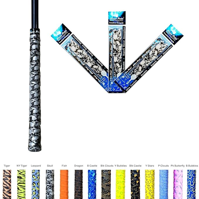 Alien Pros XTac NonSlip Golf Grip Tape Slip Resistant Overgrip Tape