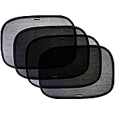 Enovoe 2 Pack Car Window Shades for Baby - 21"x14" Sun Shade Blocker, Cling - Glare Shield and UV Rays Protection for Your Ch