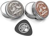 Viking Revolution Mustache Wax 2 Pack Citrus & Sandalwood Strong Hold view 2