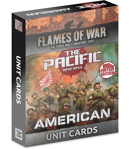 Amazon.com: Flames of War: FW258UC American MW Command Card Pack