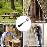 Omninmo Hand Auger Wood Drill Bushcraft Portable Multipurpose Woodworking view 6