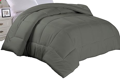 Buy Cathay Home Adc Gray Q Double Fill Gray Alternative Down