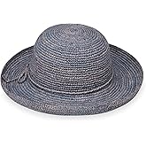 Wallaroo Hat Company – Women’s Catalina Sun Hat – Wide Brim Natural Fiber and Adjustable Sizing for Medium Crown Sizes
