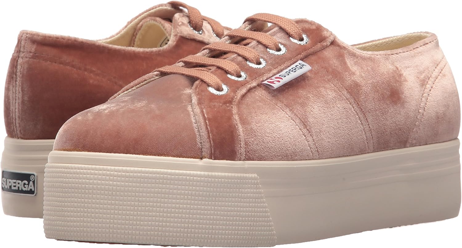 superga velour sneakers