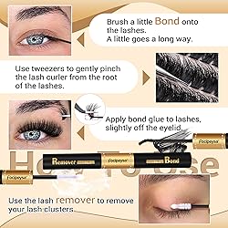 Focipeysa Eyelash Extension Kit, 200pcs 80D Mink