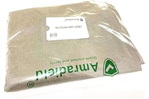 Amradield Radiation Protection Conductive Silver Fiber Fabric EMF/RFID/EMI/RF Blocking Elastic Fabric Safe and Healthy to Skin Sold by 40"x59" inch