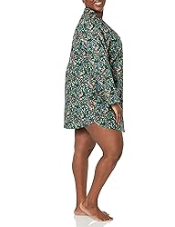 Amazon Essentials Women's Woven Flannel Notch