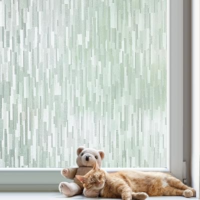 Lifetree Window Film Privacy Frosted 60x200cm Anti-UV Removable