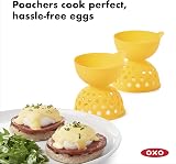 OXO Good Grips 2-Piece Silicone Egg Poacher Set view 3