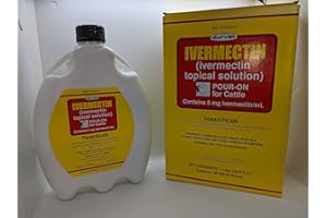 Durvet Ivermectin Pour-On for Cattle 1000 mL