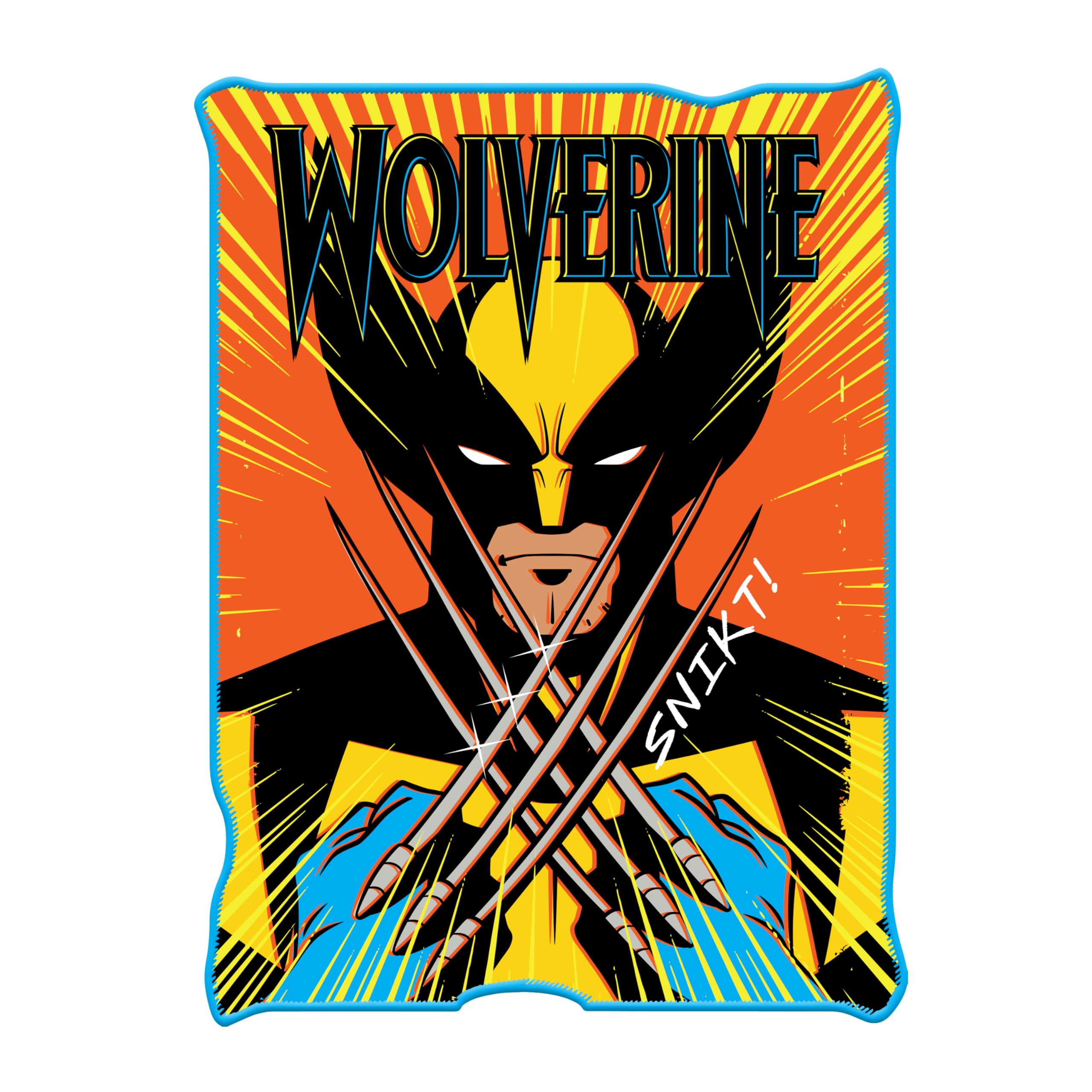 Silver Buffalo Marvel X-Men Retro Wolverine