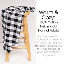 Pico Textiles 2 Yards Bolt Black and White Buffalo