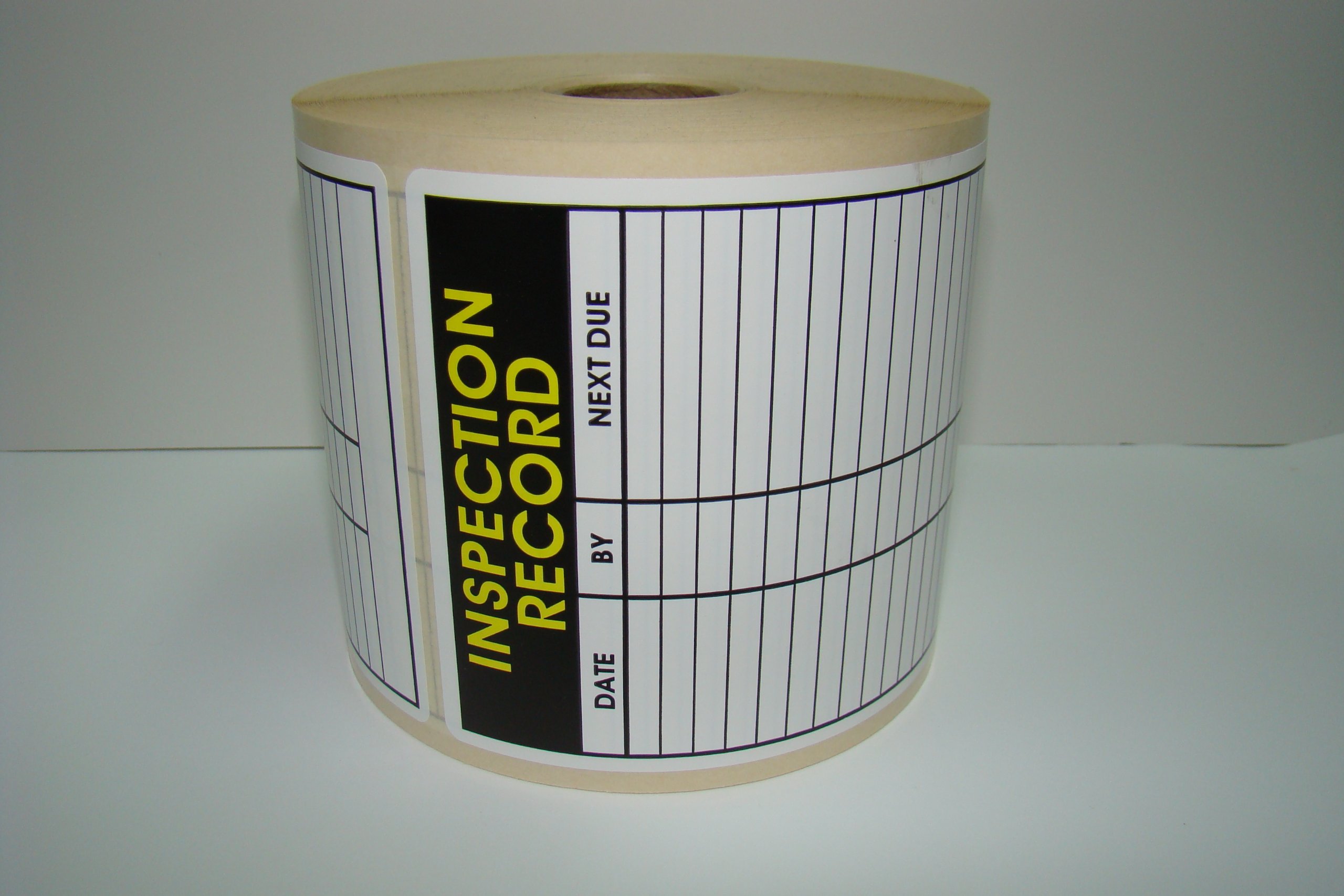 500 3.5 x 5 INSPECTION RECORD Inventory Production Quality Control