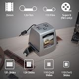 Magnasonic 22MP Film Scanner 35mm 110 Super 8 Slides Negatives 2.4" LCD view 2