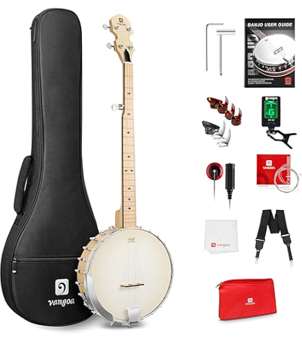 Amazon.com: SAGA, 5-String Banjo (SS-10) : Musical Instruments