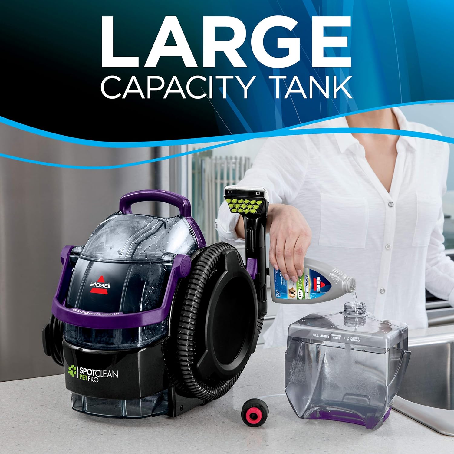 BISSELL SpotClean Pet Pro Portable Carpet Cleaner, 2458 11120245424 eBay