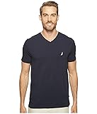 Nautica Men's Short Sleeve Solid Classic fit Fit