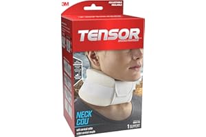 Tensor Neck Cervical Collar, 209651-C, White, Adjustable, 1 Per Pack 1 count
