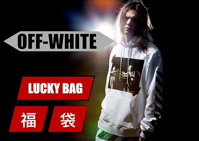 Amazon Pioneerオフホワイトoff White 福袋 メンズ 18暖かい綿コートスウェットジャケット3点セットbape男女兼用 M 福袋 通販
