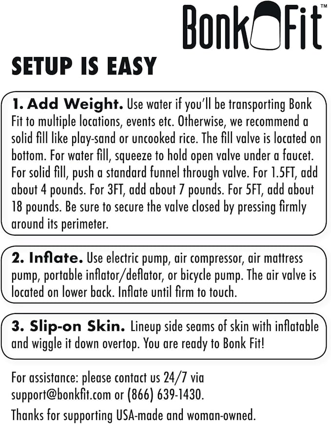 bonk fit punching bag