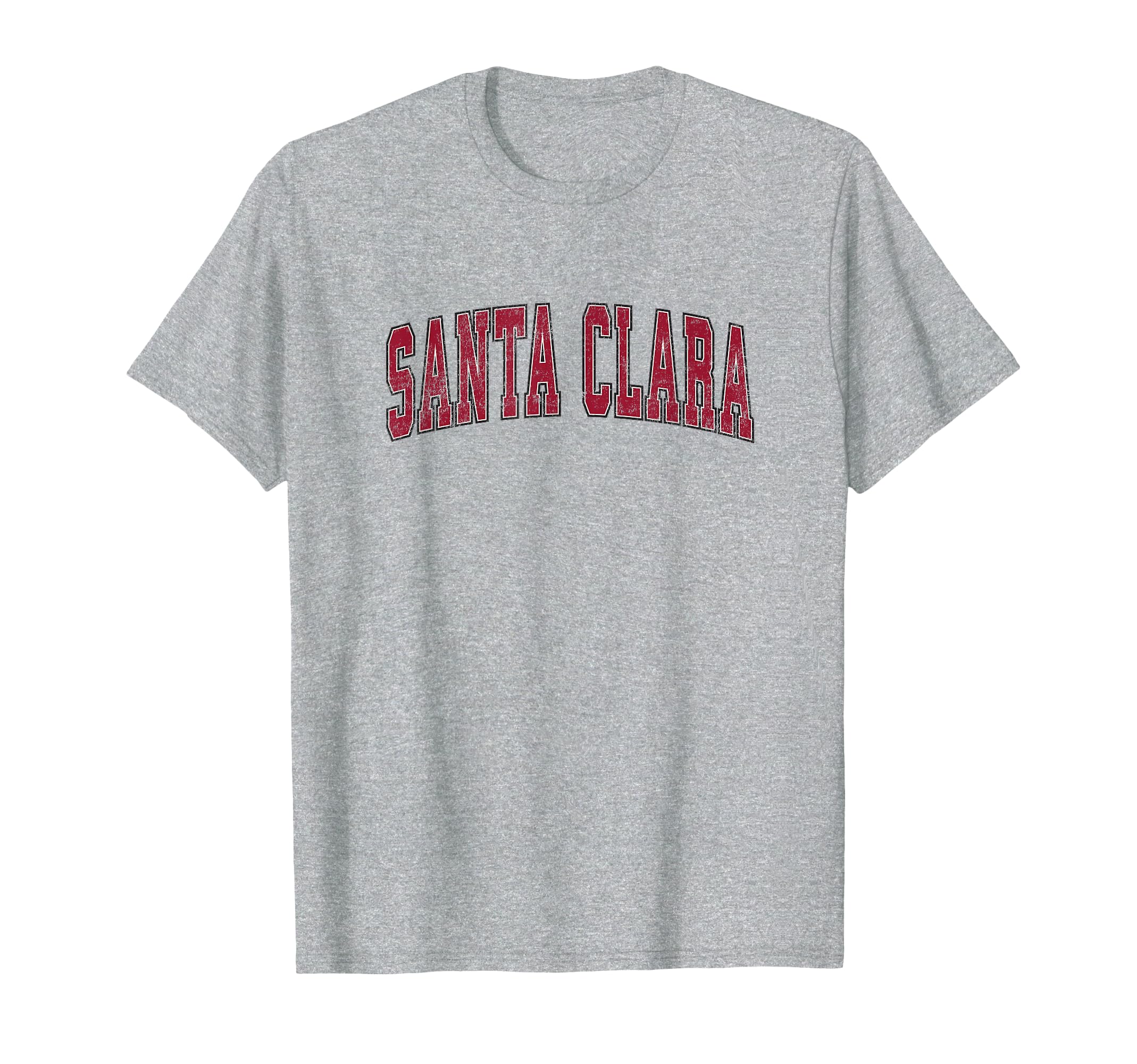 Photo 1 of Santa Clara California CA Vintage Athletic Sports T-Shirt