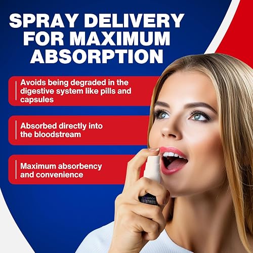 Liquid Liposomal Glutathione Spray - Maximum Absorption Glutathione Supplement with NAC, Ashwagandha, Glutamine, Ascorbic Acid - Sublingual Easy Use - Immune & Detox Support - 4oz in Saudi Arabia