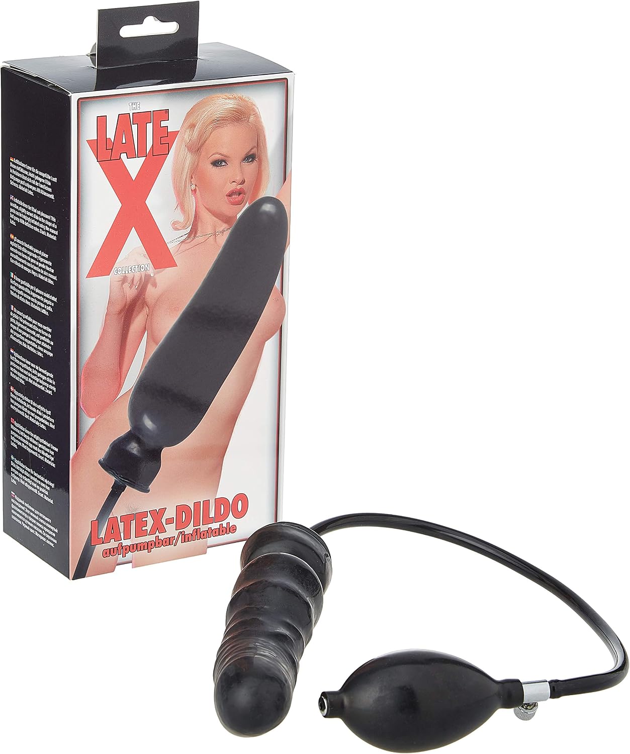 Orion Inflatable Latex Dildo - Image 5