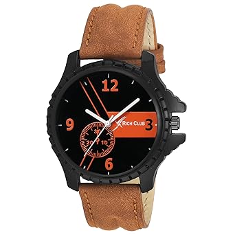 Analogue Black Dial Mens & Boys Watch (Coprtan)