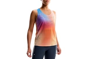 MIER Limitless - Running Tank Tops, Women's Seamless Quick Dry Marathon Racing Singlets, Ultra Lightweight